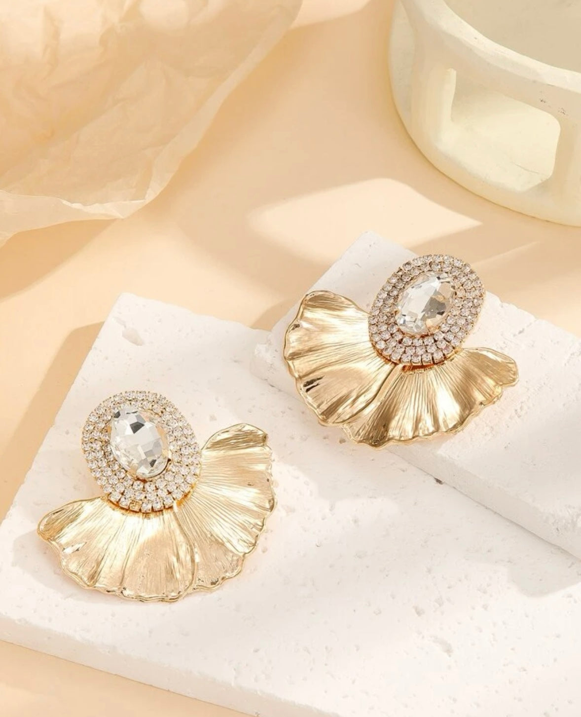 Alloy Polish Earrings