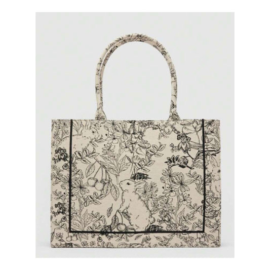 Flourish Beige Handbag