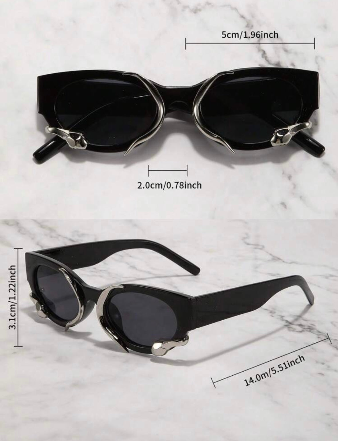 Sleek Love Glasses