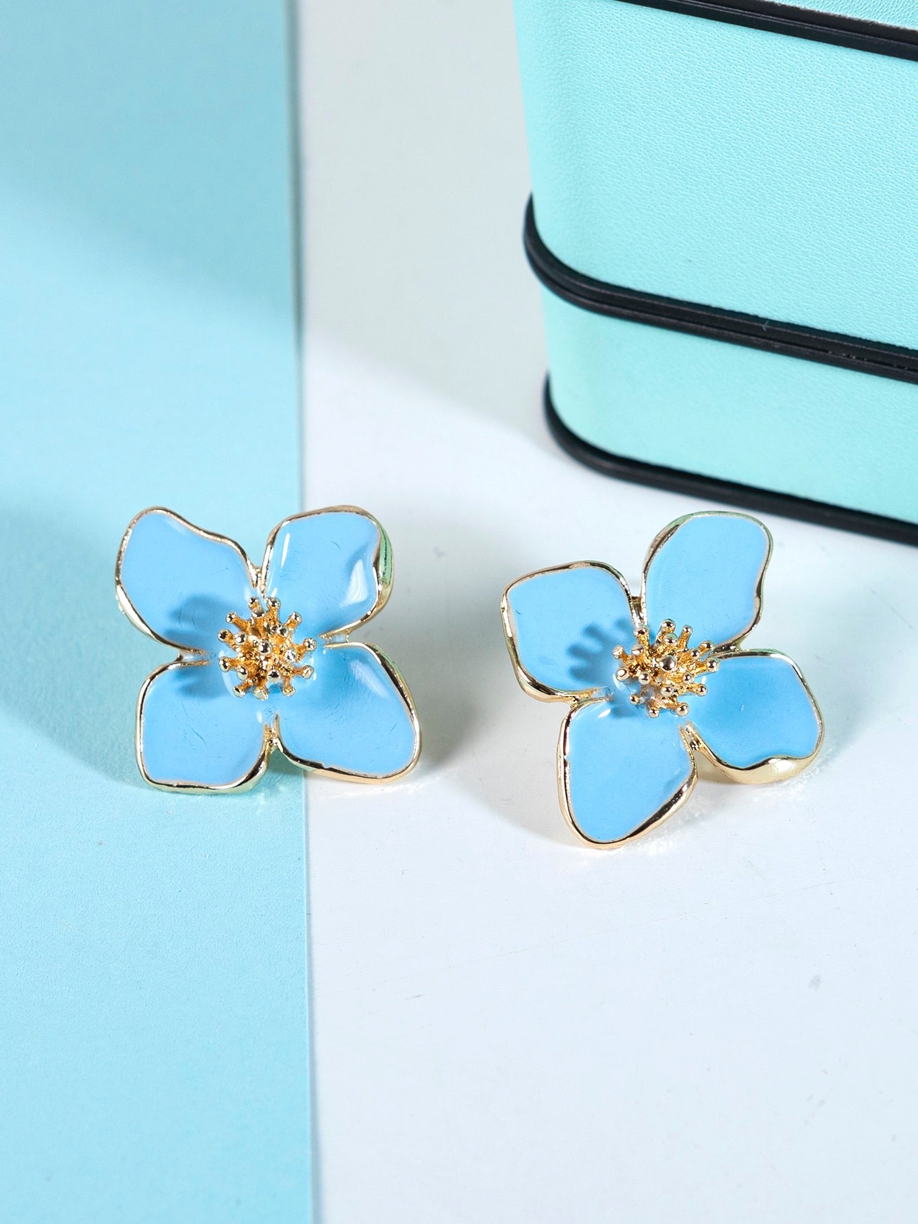 Floral Stud Earrings