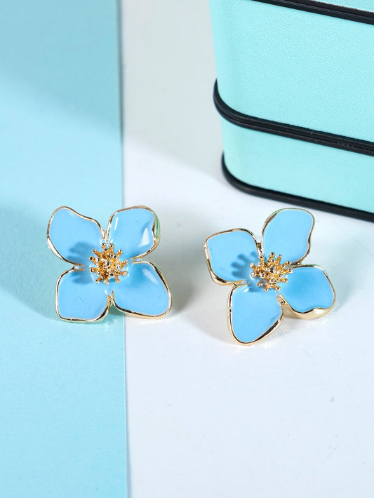 Floral Stud Earrings