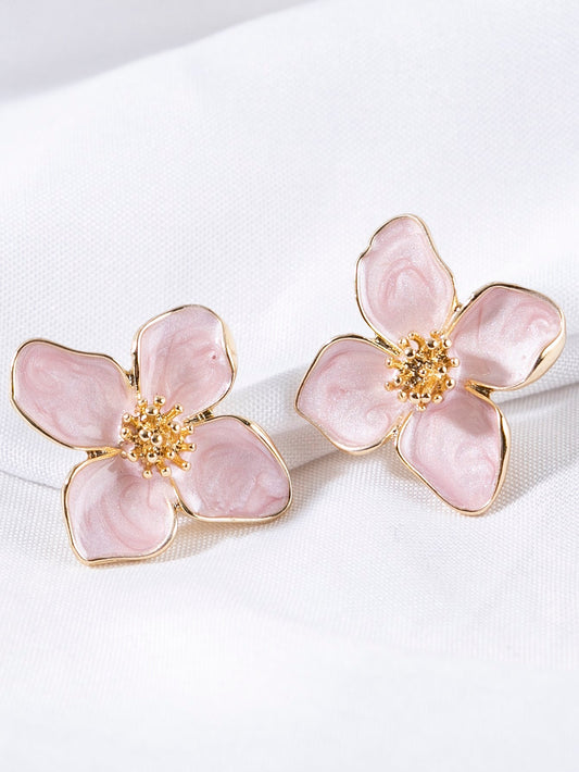 Floral Stud Earrings