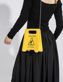 Caution Side Shoulder bag