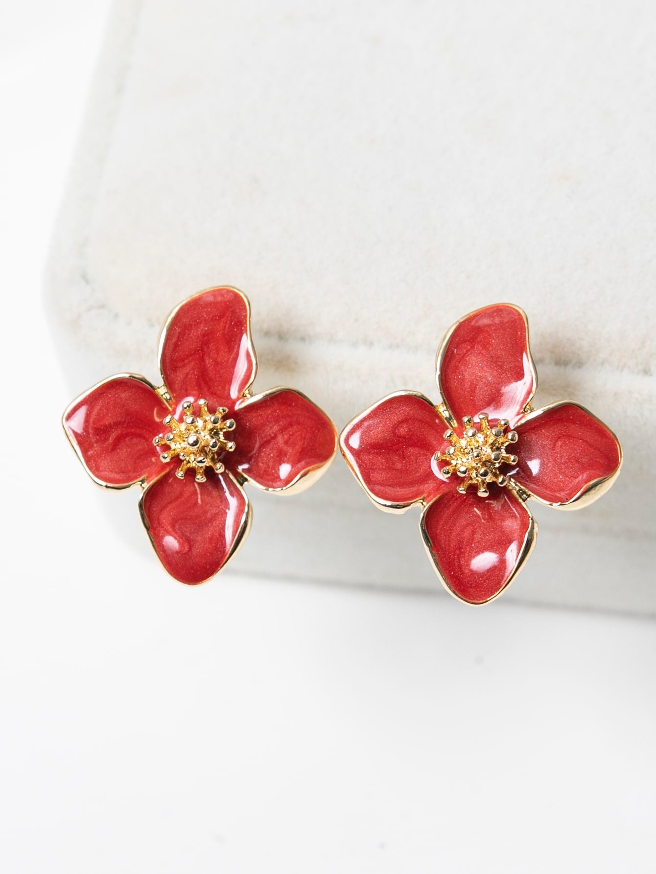 Floral Stud Earrings