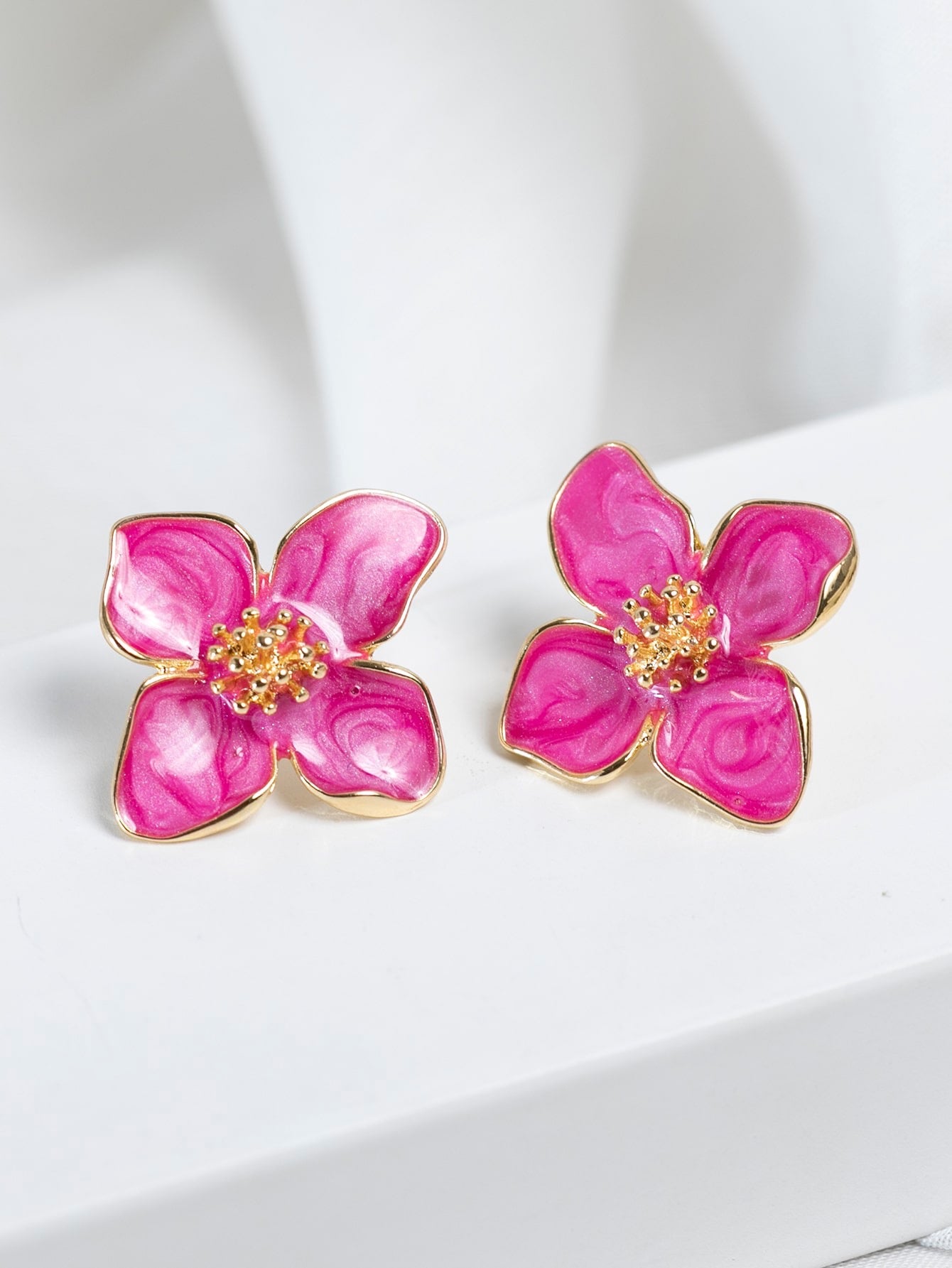 Floral Stud Earrings