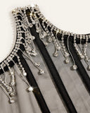 Rhinestone corset Belt