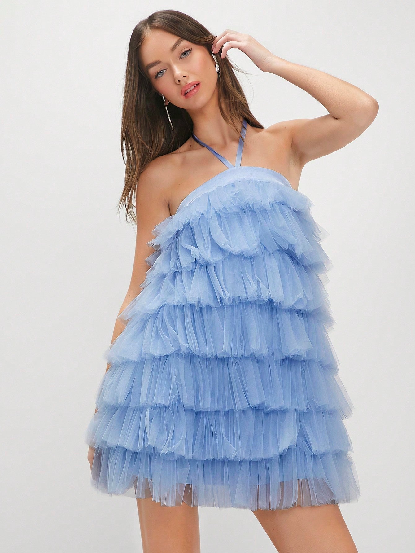 Enchant Layered Ruffle Dress