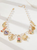 Boho Faux Charms Neckpiece