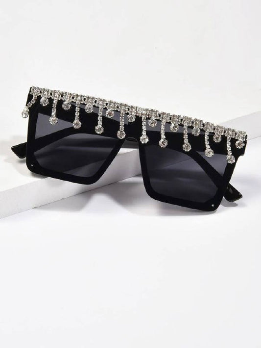 Madness Rhinestone Sunglasses